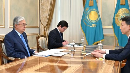 Президент «Қазатомөнеркәсіп» ұлттық атом компаниясы» АҚ басқарма төрағасын қабылдады