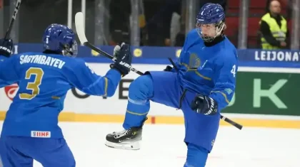 Хоккейден Әлем чемпионатында Қазақстан құрамасы тарихи жеңіске қол жеткізді