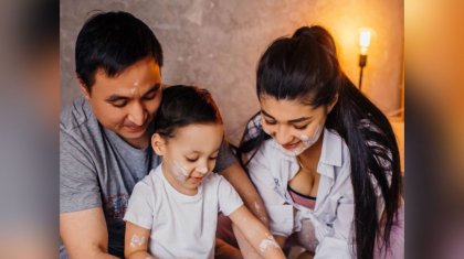 Елордада жас отбасылар Әкелер күнін ерекше атап өтті