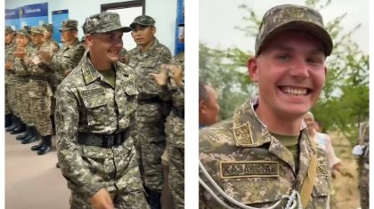 TikTok арқылы танылған сарбаз президенттік полкке ауыстырылды (ВИДЕО)