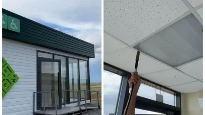 Семейде 22 миллионға салынған дәретхана қолдануға жарамай тұр