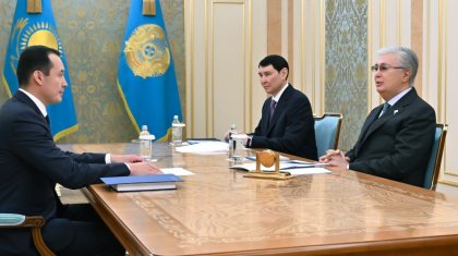 Президент «QazaqGaz» ҰК» АҚ басқарма төрағасын қабылдады