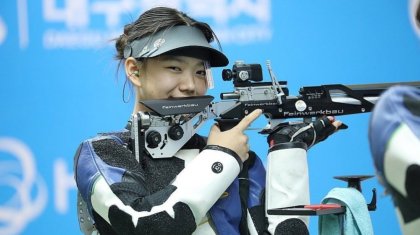 Олимпиада жүлдегері Александра Ле нысана көздеуден Қазақстан рекордын жаңартты