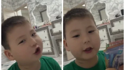 «Біз неге бай емеспіз»: Депозитке ақша жинап жүрген 5 жасар баланың әрекеті көпшілікті сүйсіндірді (ВИДЕО)