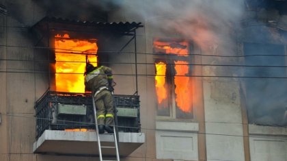 Ақтөбеде жедел жәрдем жүргізушісі әріптесінің үйін өртеп жіберді