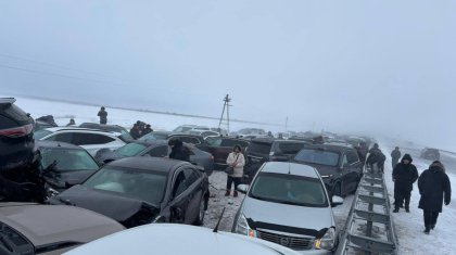 95-ке жуық көлік зардап шекті: «ҚазАвтоЖол» Астана-Щучье тас жолындағы апатқа қатысты мәлімдеме жасады