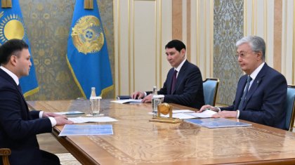 Тоқаев «ҚазМұнайГаз» басқарма төрағасы Хасеновті қабылдады