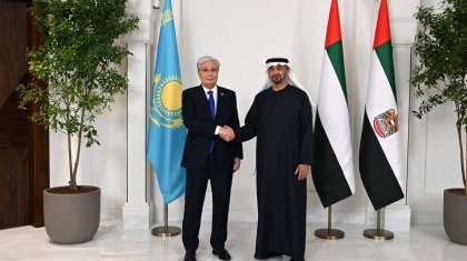 Президент БАӘ Президенті шейх Мұхаммед бен Заид Әл Нахаянмен кездесті