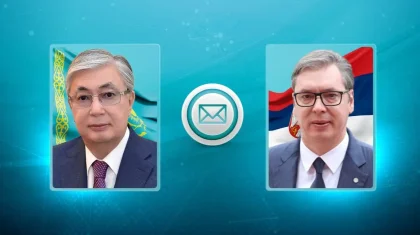 Мемлекет басшысы Сербия Президентін құттықтады