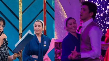 «Облыс әкімі құттықтаған»: Нұрболат Абдуллин анасының мерейтойын дүркіретіп өткізді (ВИДЕО)