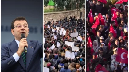 Ыстамбұл мэрі қамалып, халық жаппай наразылыққа шықты: Түркияда не болып жатыр? (ВИДЕО)