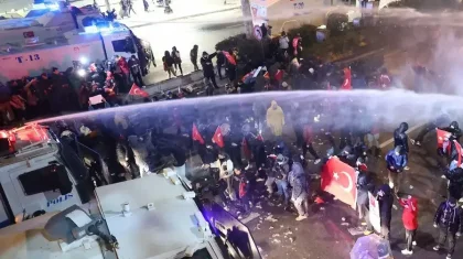 Түркиядағы наразылық: Ыстамбұлға кіріп-шығуға тыйым салынды