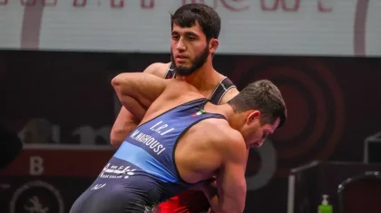 Омар Сатаев грек-рим күресінен Азия чемпионатының күміс жүлдегері атанды