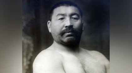 Бүгін күш атасы Қажымұқан Мұңайтпасұлының туған күні (ВИДЕО)