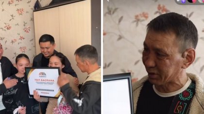 «Жаңа өмірдің бастауы»: Мүгедек анасын асырап отырған жалғызбасты әке баспаналы болды (ВИДЕО)