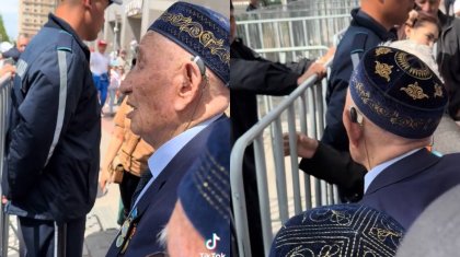 «Өкініштен теріс батасын берді»: Астанада өткен әскери шеруге тағы бір ардагер кіре алмаған