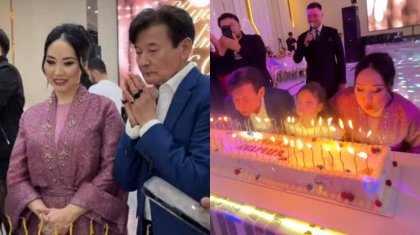 «Ақ түйенің қарны жарылған күн»: Қыдырәлі Болманов туған күнін дүркіретіп атап өтті (ВИДЕО)