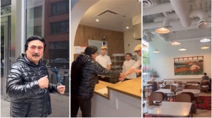 «Қазақтың иісі шығып тұрғандай»: Марат Омаров Чикагодағы қазақ мейрамханасын мақтанышпен көрсетті (ВИДЕО)