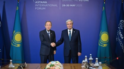 Тоқаев Жаһандық жасыл даму институтының төрағасы Пан Ги Мунмен кездесті