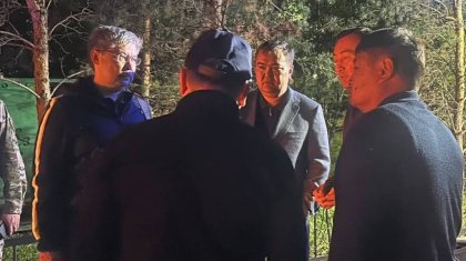 Астанадағы тұрғын үй кешеніндегі өрт: Түнде оқиға орнына қала әкімі келді