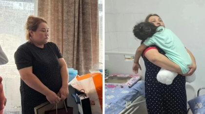 Автобус апатынан аяғынан айырылған қыз ауруханадан шығарылды