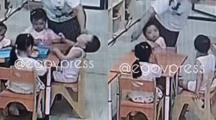 Астанадағы Bi Group басшысына тиесілі балабақшада тәрбиеші балаларды ұрып келген (ВИДЕО)