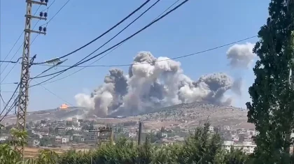 Израиль армиясы енді Ливанды атқылады (ВИДЕО)