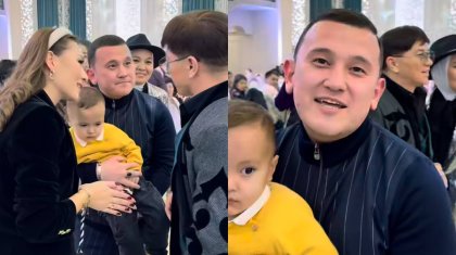 «Келін екеуіне ырымдап бата бергем»: Сәкен Майғазиев Елдос «Колобоктың» балалы болуына себепкер екенін айтты (ВИДЕО)