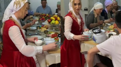 «Шай құю азап екен»: Атышулы Амилай келін болудан шаршағанын айтты (ВИДЕО)