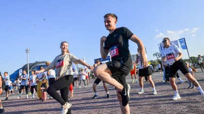 Temirtau Run 2025: Металлургтер күніне арналған кешкі жүгіруде жүздеген адам бас қосты