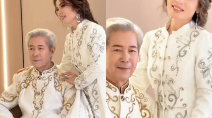 «Ағамыздың жүзі нұрланып кетіпті»: Нұрғали Нүсіпжанов өзінен 45 жас кіші әйелімен көзге түсті (ВИДЕО)
