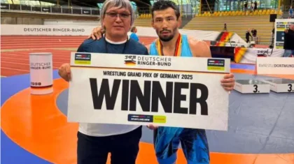 Демеу Жадыраев Германия Гран-приінде алтын медаль жеңіп алды