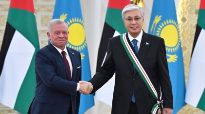 Иордания Королі Тоқаевты «Әл-Нахда» жоғары орденімен наградтады