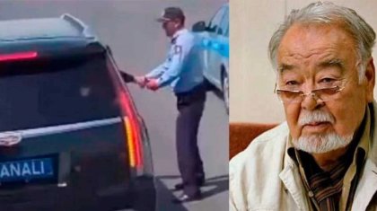 «Заң жүрмей ме сонда?»: Асанәлі Әшімовтің көлігі жұрттың ашуын тудырды