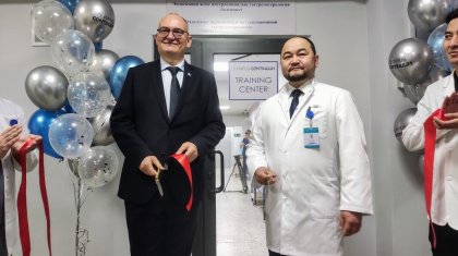 Алматыда Кардиология және ішкі аурулар ғылыми-зерттеу институтында заманауи эндоскопиялық оқу орталығы ашылды