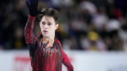 Мәнерлеп сырғанаушы Михаил Шайдоров Денис Тен мемориалында жеңіске жетті