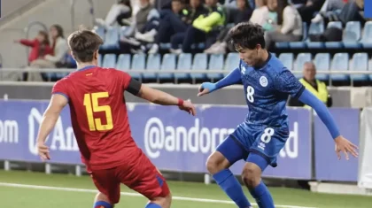 Футболдан Қазақстан жастар құрамасы Еуропаның ең әлсіз командасынан жеңіліп қалды