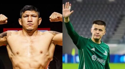 «Сынап көрсек қалай?»: Ұлттық құрама қақпашысы Хамитовты күш сынасуға шақырды