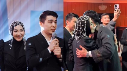 «Бұйырған деген осы»: Төреғали Төреәлінің қарындасы ағасына ерекше сыйлық жасады (ВИДЕО)