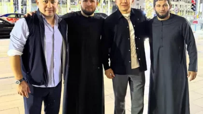 Геннадий Головкин Дубайда Хабиб Нурмагомедовпен кездесті