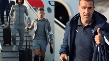 «Пафос» футбошылары Алматыға ұшып келді (ВИДЕО)