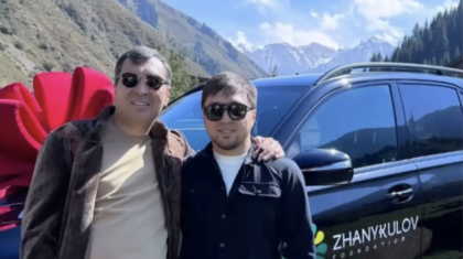 Елдос Сметов Динара Сәтжанның күйеуі сыйлаған көлікті сатпақшы (ВИДЕО)