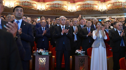 Тоқаев Республика күніне арналған салтанатты кешті тамашалады