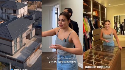 «Көп жыл армандадым»: Әнші Дильназ Ахмадиева өзі соққан зәулім үйін көрсетті (ВИДЕО)