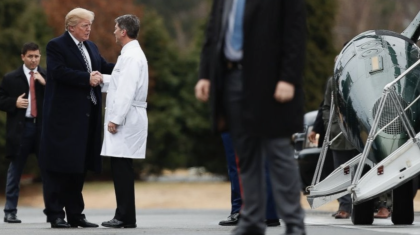 Дональд Трамп МРТ-дан өтті