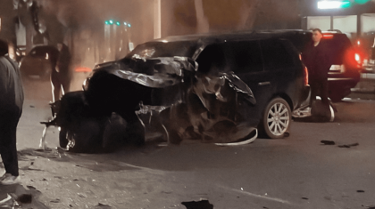 Қарағандыда көлік бағдаршамға соғылып, жүргізуші мерт болды