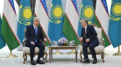 Мемлекет басшысы Өзбекстан Президенті Шавкат Мирзиёевпен келіссөз жүргізді