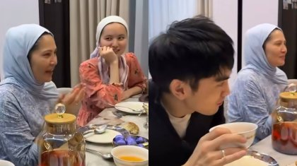 «Ұлы мен келінінің ортасында отыр»: Майғазиевтің әйелі тағы да жұртқа жақпай қалды (ВИДЕО)