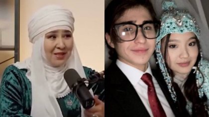 «Ұлым 17-де, келінім 16-да»: Айнұр Жүгінісова кіші ұлының ерте үйлену себебін түсіндірді (ВИДЕО)