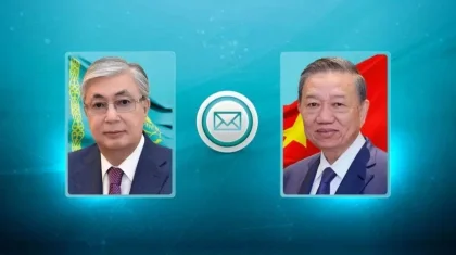 Тоқаев Вьетнам Коммунистік партиясы Орталық комитетінің Бас хатшысына көңіл айтты